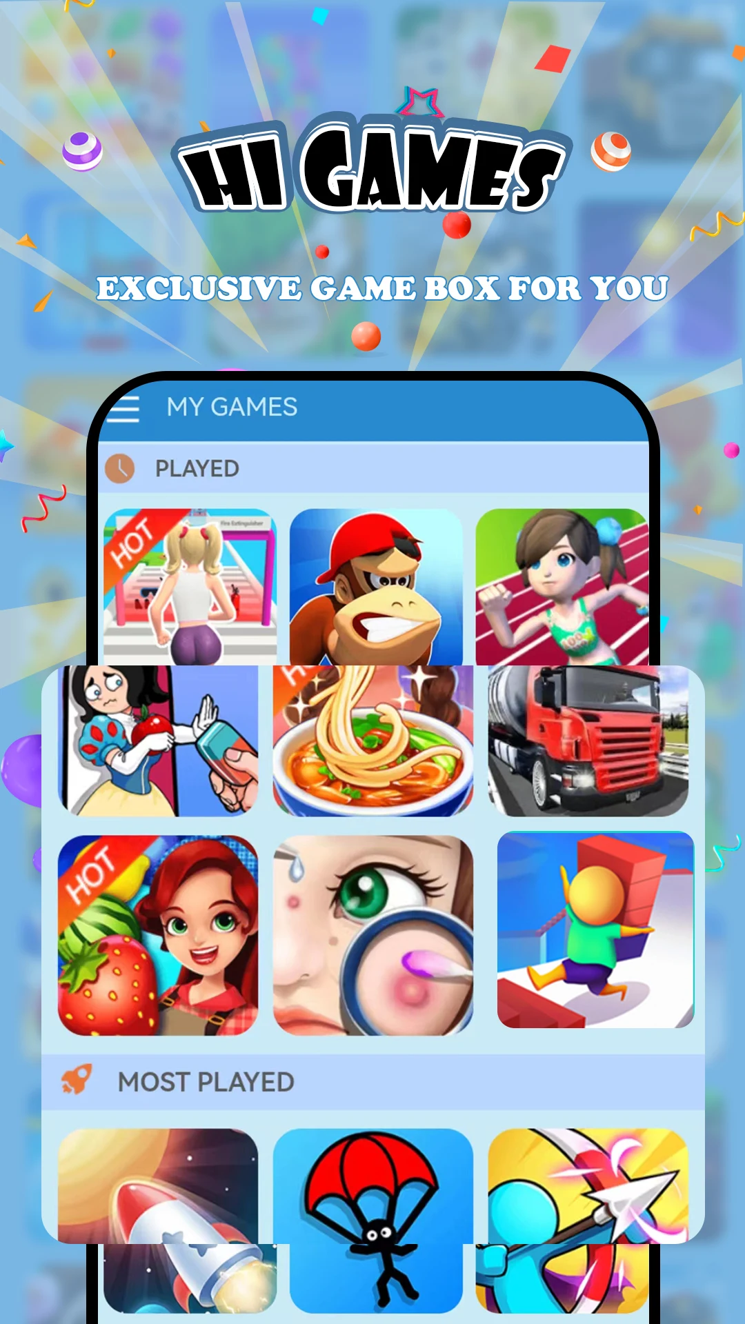 Hi Games screenshot